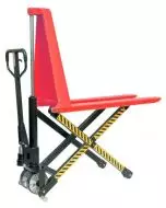 HIGH LIFTING PALLET TRUCK WITH 3 POSITION CONTROL LEVER