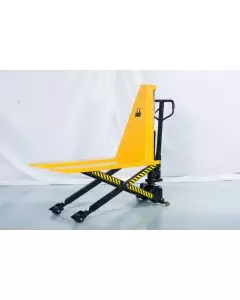 1500kg high lifting pallet truck with scissor lift mechanism